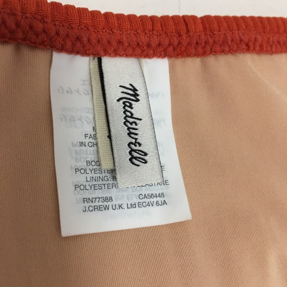 Madewell•Second Wave/Ribbed Classic/Bikini Bottom AND Cabana del Sol Top Sz L - Picture 11 of 11